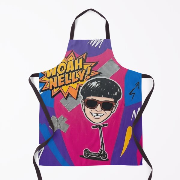Item preview, Retro Pop Art "WAOH NELLY!" Scooter Icon Vector Graphic – Archival Alternative Meme Culture Print designed and sold by Retro-Archive.
