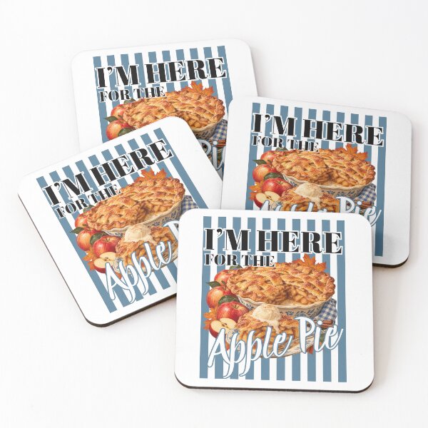 Item preview, I'm Here For The Apple Pie - Funny Thanksgiving Apple Pie Dessert Thanksgiving Introvert Food Lover designed and sold by Neurospicy Trolls.