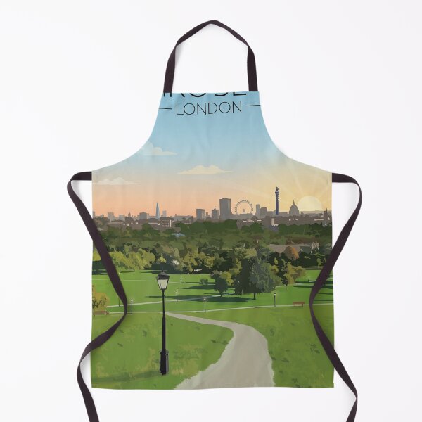 Item preview, Primrose Hill London Original Custom Vintage Poster Wall Art Design Pillow Gift designed and sold by Cool Robot Bro..