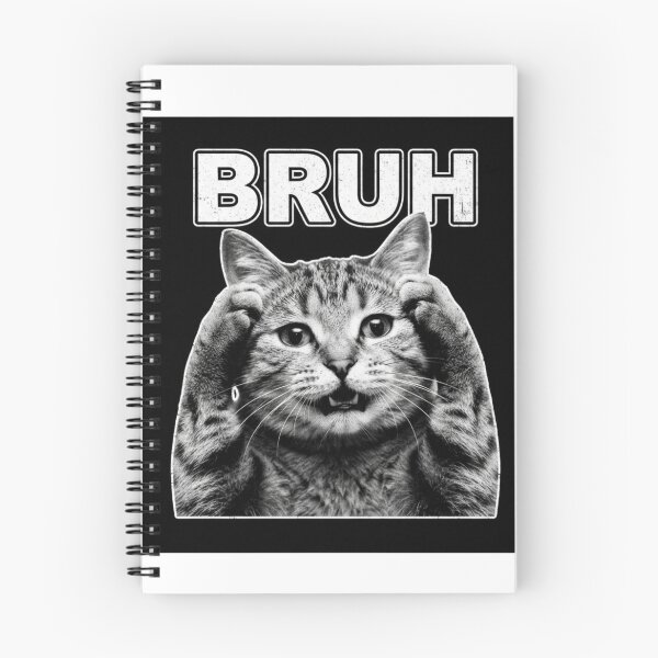 Item preview, Bruh-Cat-Funny-Black-Cat-Face-Meme-Retro-Gift designed and sold by world+167.