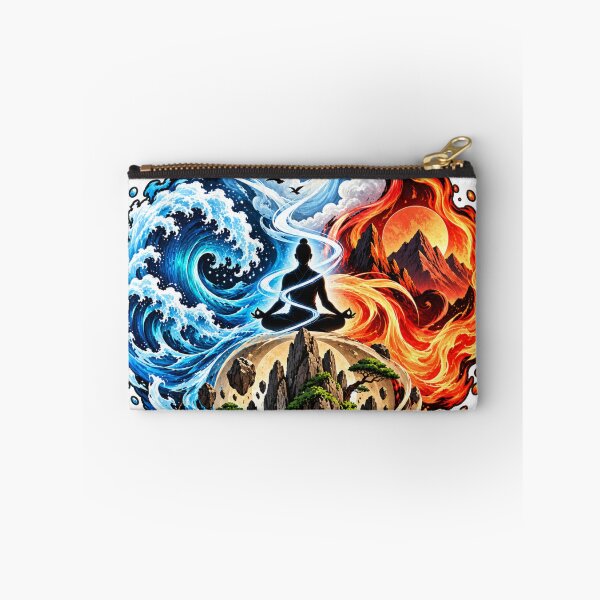 Item preview, Four Elements Fantasy Sticker designed and sold by Mystic Wild Studio.