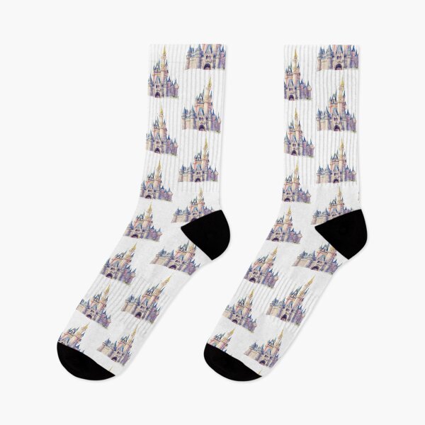 Item preview, Pastel Magic Castle - Whimsical Fairytale Watercolor designed and sold by WildArtIT.