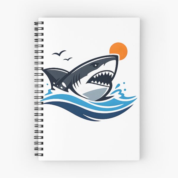 Item preview, Minimal Shark  – Ocean Vibes designed and sold by darkan1.