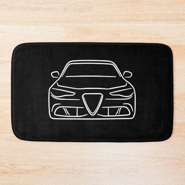 Item preview, Alfa Romeo Giulia Italian Sports Sedan Car Art Print designed and sold by AutoClub.