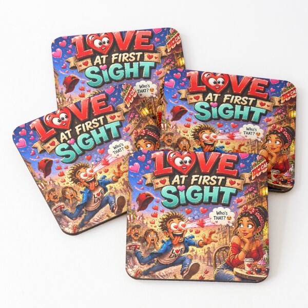 Item preview, LOVE AT FIRST SIGHT designed and sold by Smoothseer.