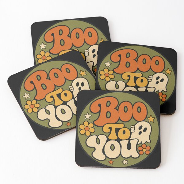 Item preview, Boo To You Ghost Funny Retro Halloween designed and sold by JessArty ⭐⭐⭐⭐⭐.