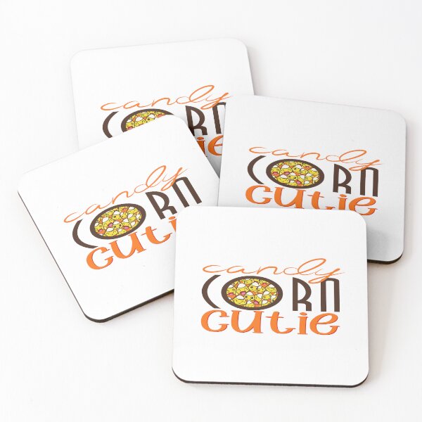 Item preview, Candy Corn Cutie (on White) designed and sold by PawsitiveMum3.