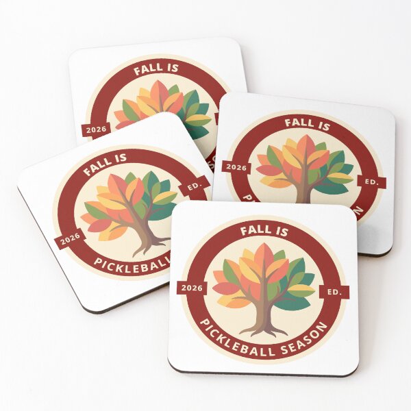 Item preview, Fall is Pickleball Season Tri-Color Tree Edition T-Shirt designed and sold by Pickleball 623.