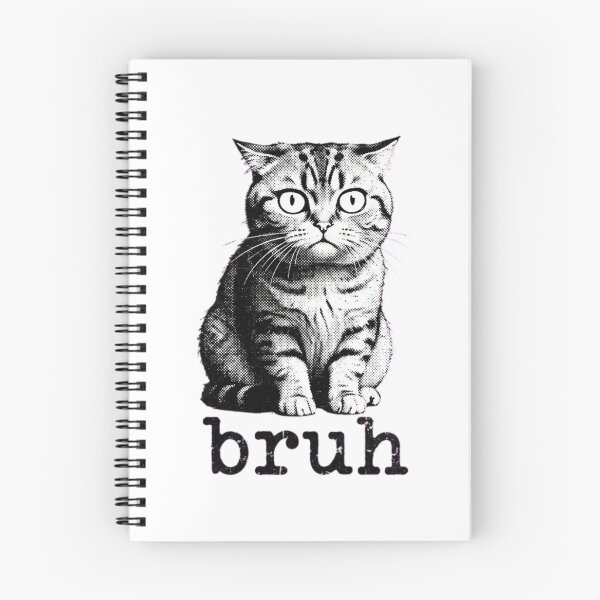 Item preview, Bruh-Cat-Funny-Black-Cat-Face-Meme-Retro-Gift designed and sold by world+167.