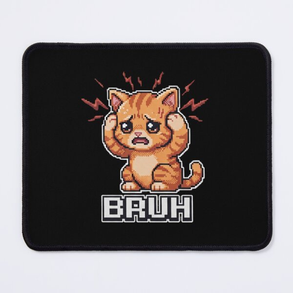Item preview, Bruh-Cat-Funny-Black-Cat-Face-Meme-Retro-Gift designed and sold by world+167.
