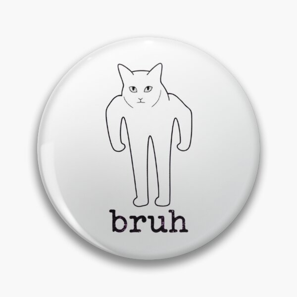 Item preview, Bruh-Cat-Funny-Black-Cat-Face-Meme-Retro-Gift designed and sold by world+167.
