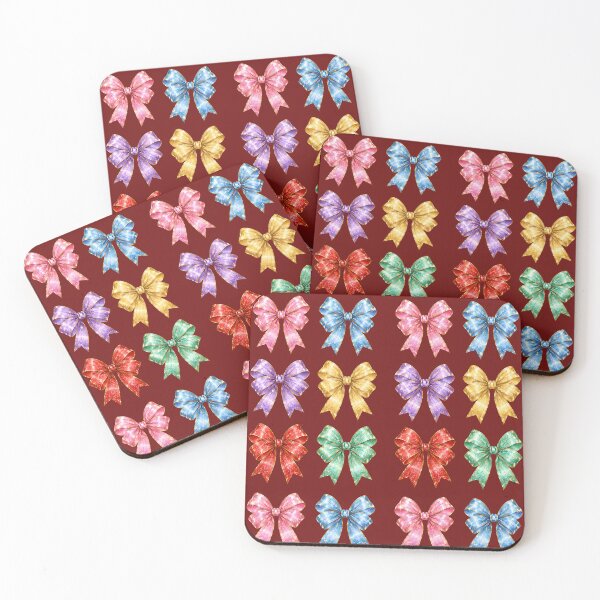 Item preview, Glitter Bow Collection – Sparkling Colorful Ribbon Bows designed and sold by Lyannaadesign.