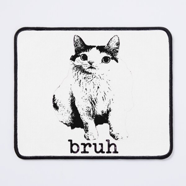 Item preview, Bruh-Cat-Funny-Black-Cat-Face-Meme-Retro-Gift designed and sold by world+167.