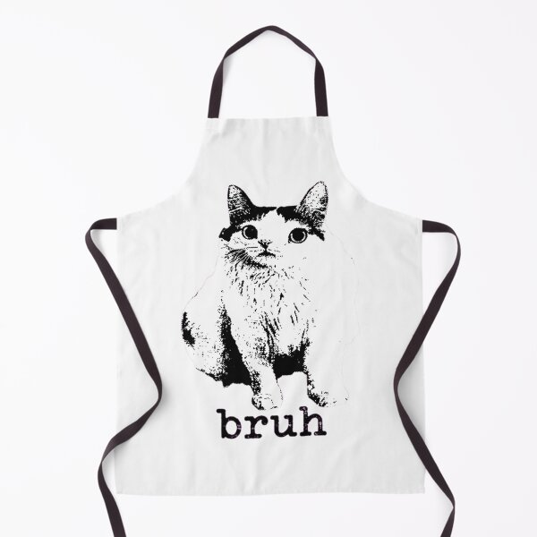 Item preview, Bruh-Cat-Funny-Black-Cat-Face-Meme-Retro-Gift designed and sold by world+167.
