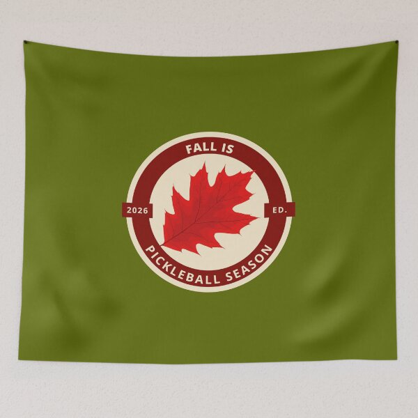 Item preview, Fall is Pickleball Season 2026 Leaf Edition designed and sold by Pickleball 623.