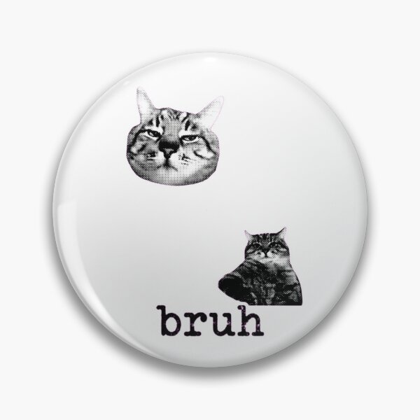Item preview, Bruh-Cat-Funny-Black-Cat-Face-Meme-Retro-Gift designed and sold by world+167.