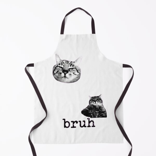 Item preview, Bruh-Cat-Funny-Black-Cat-Face-Meme-Retro-Gift designed and sold by world+167.