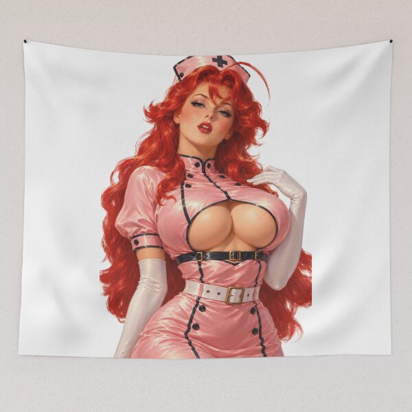 Item preview, Nurse Pin Up Girl – Vintage Medical Glamour designed and sold by Cosplayvintage.