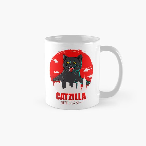 Item preview, Catzilla - Funny Cat Parody  designed and sold by DGMaxShop.