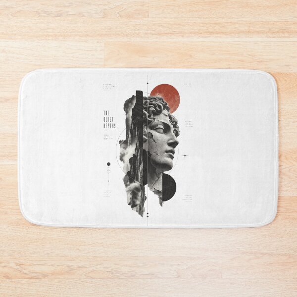 Item preview, The Quiet Depths — Classical Statue Surreal Collage designed and sold by mari0n980.
