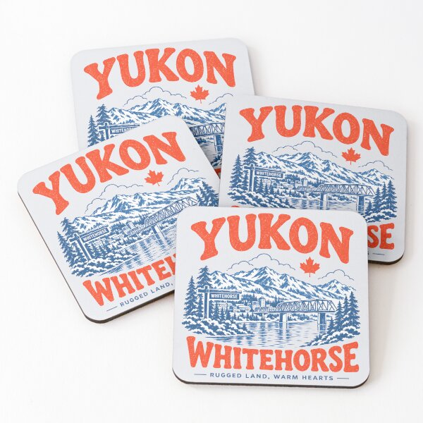 Item preview, Whitehorse Yukon Retro City designed and sold by HowToCanadian.