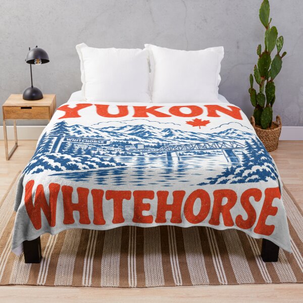 Item preview, Whitehorse Yukon Retro City designed and sold by HowToCanadian.