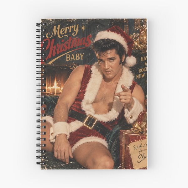 Item preview, Elvis Christmas card 1957 designed and sold by LuluLeb.