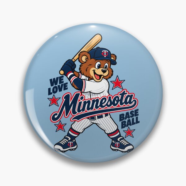 Item preview, We Love Minnesota Baseball T.C. Bear designed and sold by GhostDawgs.