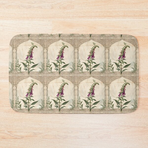 Item preview, Vintage Foxglove Botanical Illustration | Antique Cottagecore Floral Art | Purple Digitalis Flower designed and sold by Mousy17.