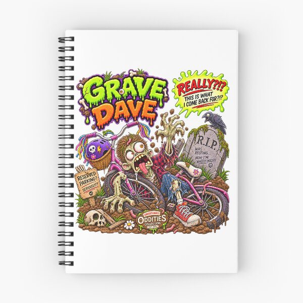 Item preview, Unfortunate Oddities - Grave Dave designed and sold by WheelieGdArt.