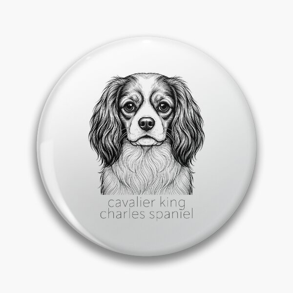 Item preview, Cavalier King Charles Spaniel Illustration designed and sold by SUP-R-Ts.
