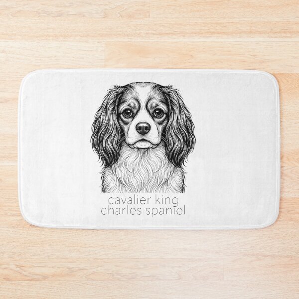 Item preview, Cavalier King Charles Spaniel Illustration designed and sold by SUP-R-Ts.