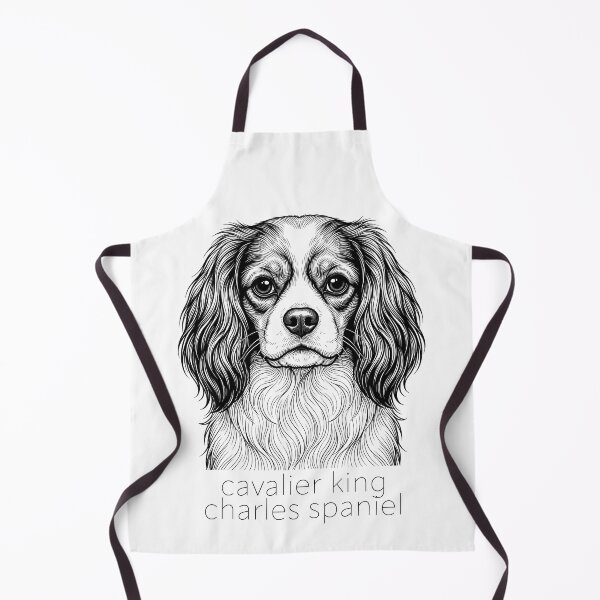 Item preview, Cavalier King Charles Spaniel Illustration designed and sold by SUP-R-Ts.