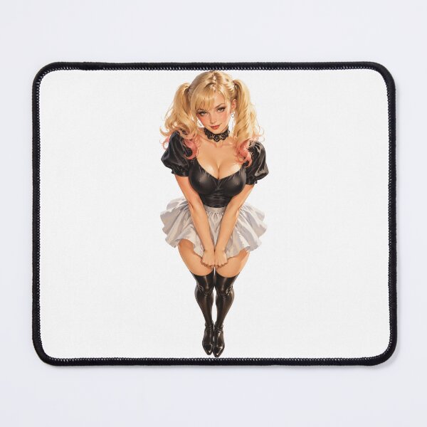Item preview, Gothic Maid Pin Up Girl – Vintage Dark Glamour designed and sold by Cosplayvintage.