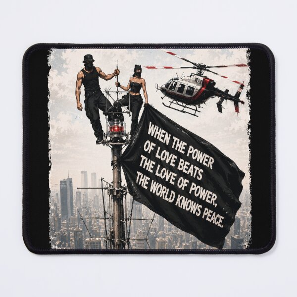 Item preview, When the Power of Love Beats the Love of Power – Rooftop Love designed and sold by Teedefy.