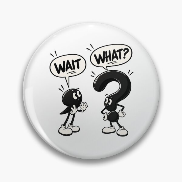 Item preview, Wait, What? Funny Retro Cartoon Reaction designed and sold by arbaouigfx.