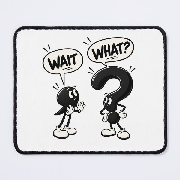 Item preview, Wait, What? Funny Retro Cartoon Reaction designed and sold by arbaouigfx.