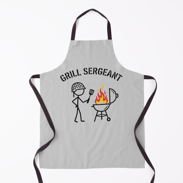 Item preview, Grill Sergeant on Duty - BBQ designed and sold by ThreadRiotTees.