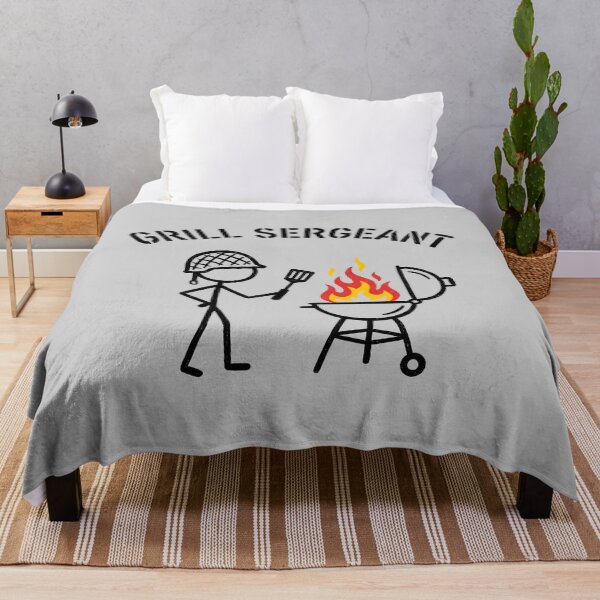 Item preview, Grill Sergeant on Duty - BBQ designed and sold by ThreadRiotTees.