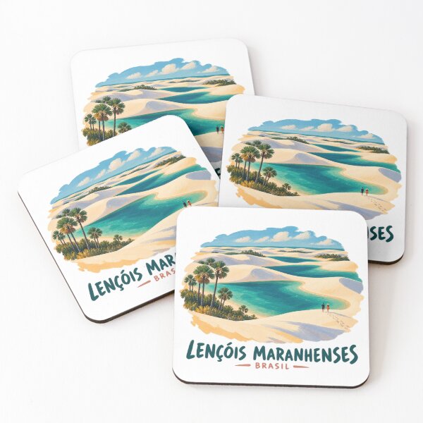 Item preview, Lençóis Maranhenses - Brasil designed and sold by StudioRedKoala.