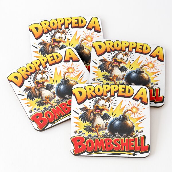 Item preview, DROPPED A BOMBSHELL designed and sold by Smoothseer.