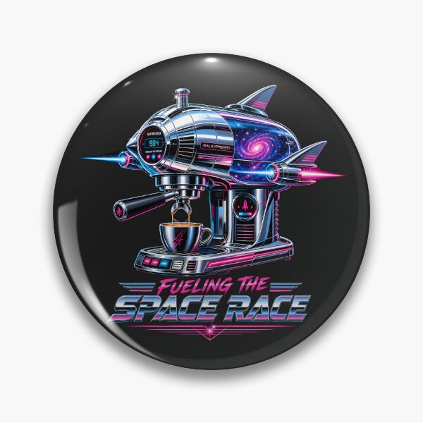 Item preview, Fueling the Space Race – Futurism, Cyberpunk, Coffee designed and sold by design-rebell.
