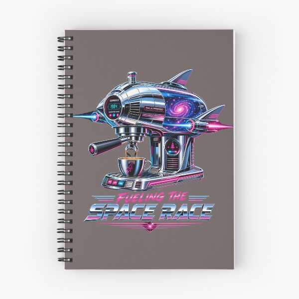 Item preview, Fueling the Space Race – Futurism, Cyberpunk, Coffee designed and sold by design-rebell.