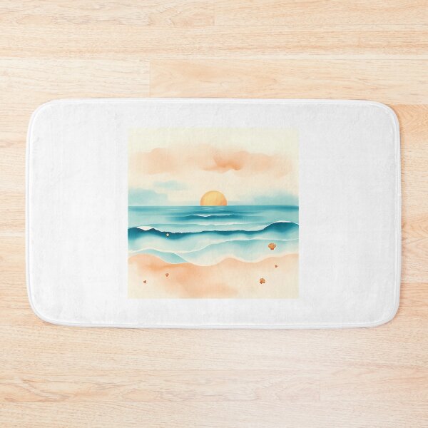 Item preview, Yeppoon Queensland Sunrise Watercolor designed and sold by THNKRcoshop.