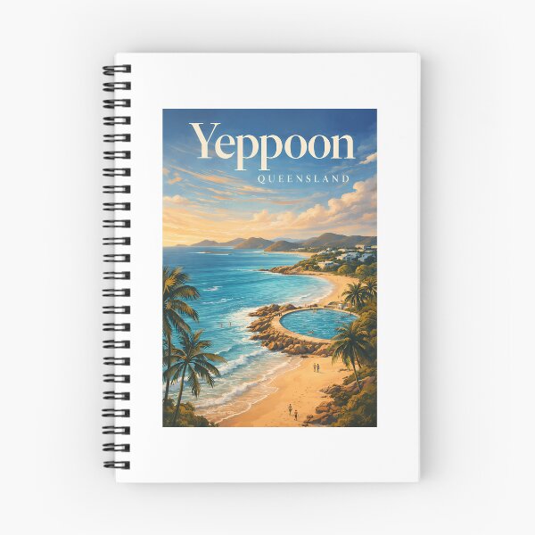 Item preview, Yeppoon Queensland Capricorn Coast Keppel Islands Beach Lagoon Coastline designed and sold by THNKRcoshop.