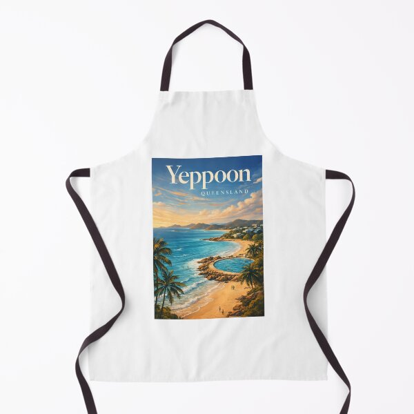 Item preview, Yeppoon Queensland Capricorn Coast Keppel Islands Beach Lagoon Coastline designed and sold by THNKRcoshop.