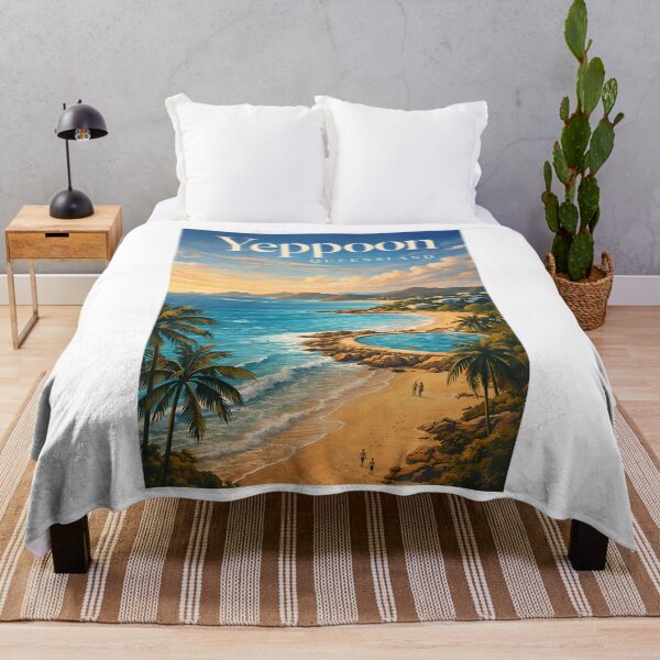 Item preview, Yeppoon Queensland Capricorn Coast Keppel Islands Beach Lagoon Coastline designed and sold by THNKRcoshop.