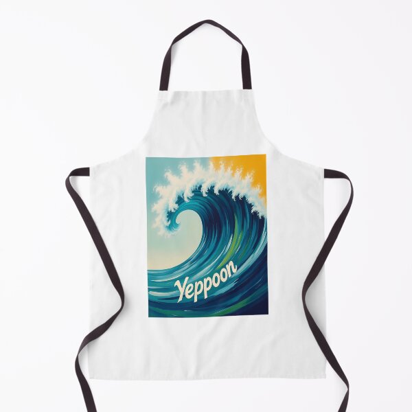 Item preview, Yeppoon Typography Wave designed and sold by THNKRcoshop.