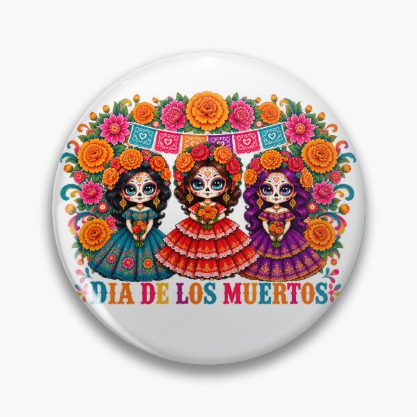 Item preview, Dia De Los Muertos Sugar Skull Girls Mexican designed and sold by VGAfanatic.