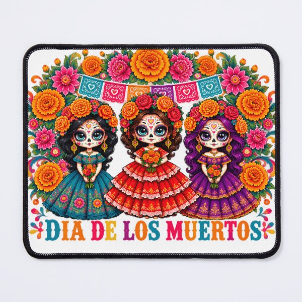 Item preview, Dia De Los Muertos Sugar Skull Girls Mexican designed and sold by VGAfanatic.